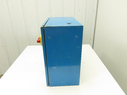 Hoffman Electrical Enclosure 20x16x8" Wall Mount Backplate JIC Disconnect