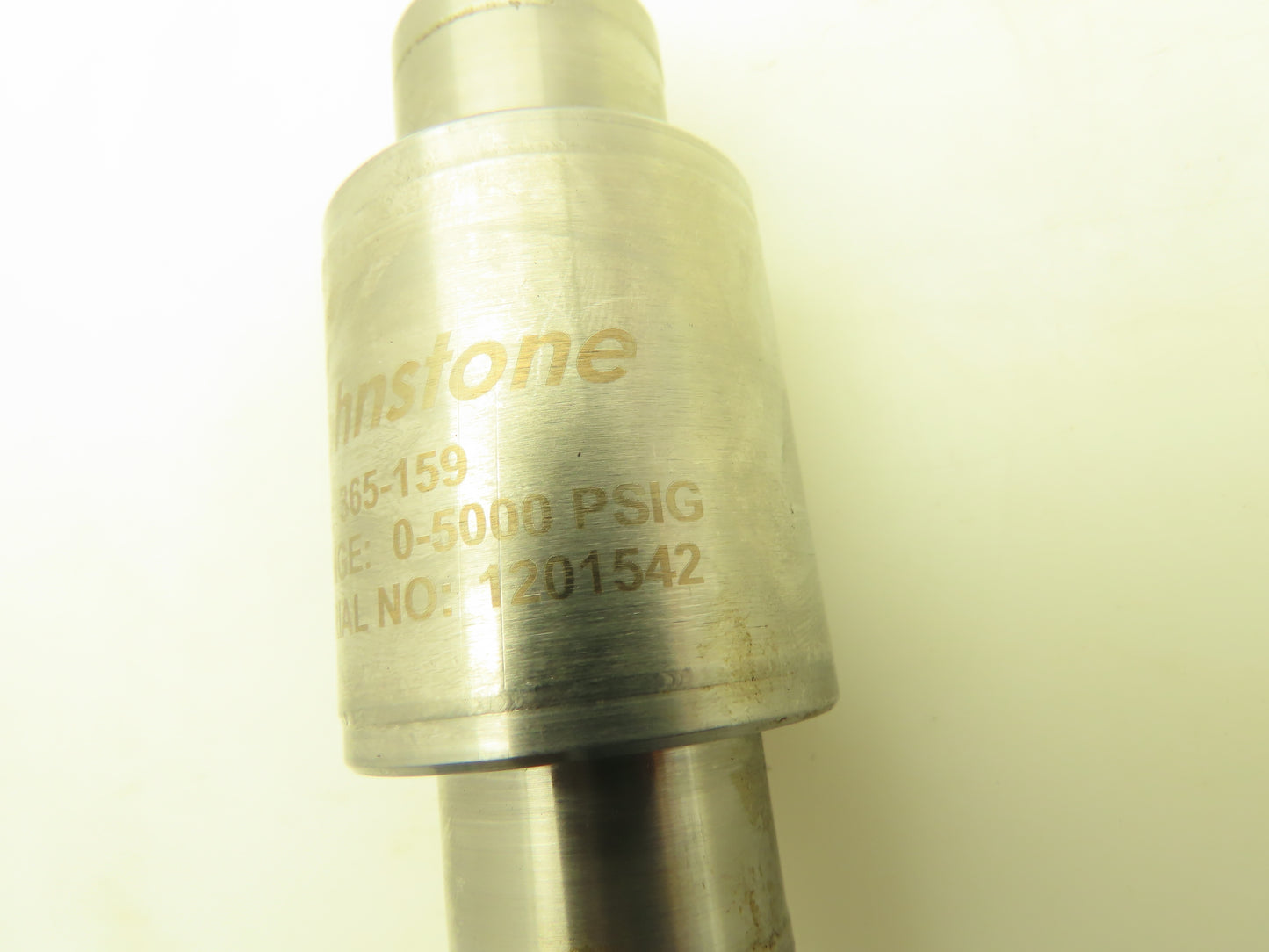 Johnstone 365-159 Pressure Transducer Sensor 0-5000 PSI