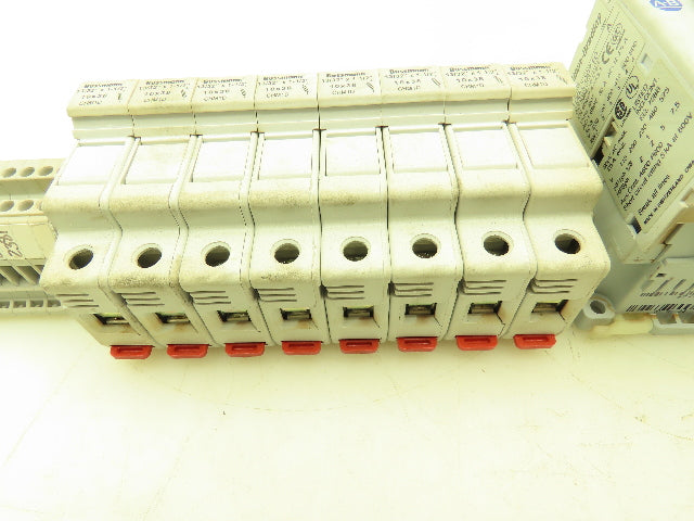 AB Bussmann Contactor Relay Fuseholder Terminal Blocks 120V Coil Mixed Lot
