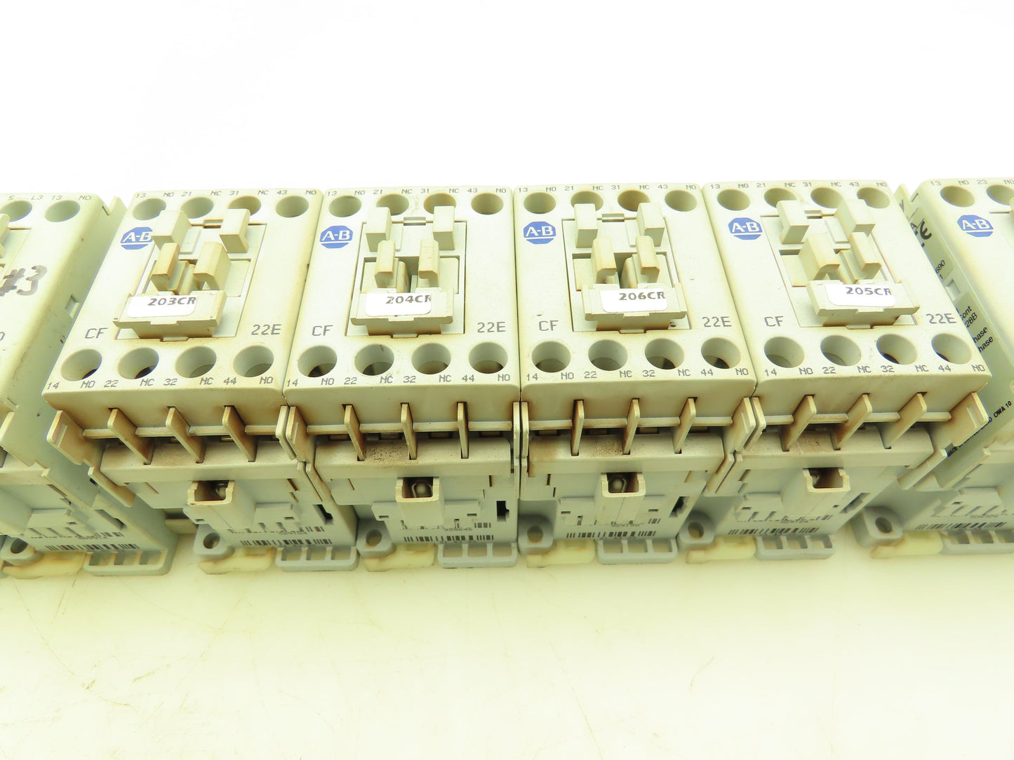 AB Bussmann Contactor Relay Fuseholder Terminal Blocks 120V Coil Mixed Lot