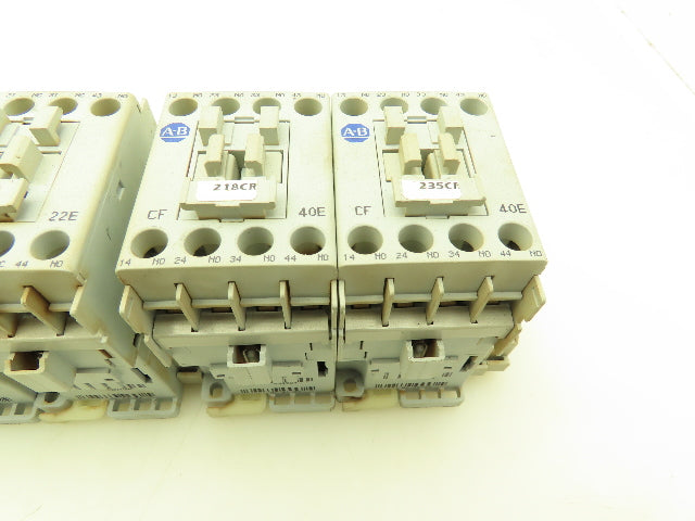 AB Bussmann Contactor Relay Fuseholder Terminal Blocks 120V Coil Mixed Lot