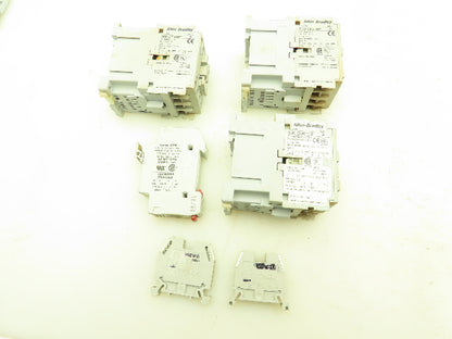 AB Bussmann Contactor Relay Fuseholder Terminal Blocks 120V Coil Mixed Lot
