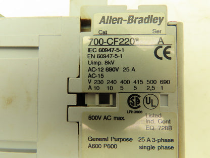 AB Bussmann Contactor Relay Fuseholder Terminal Blocks 120V Coil Mixed Lot
