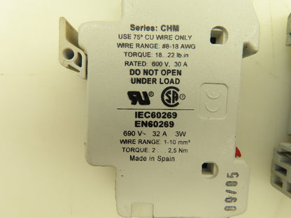 AB Bussmann Contactor Relay Fuseholder Terminal Blocks 120V Coil Mixed Lot