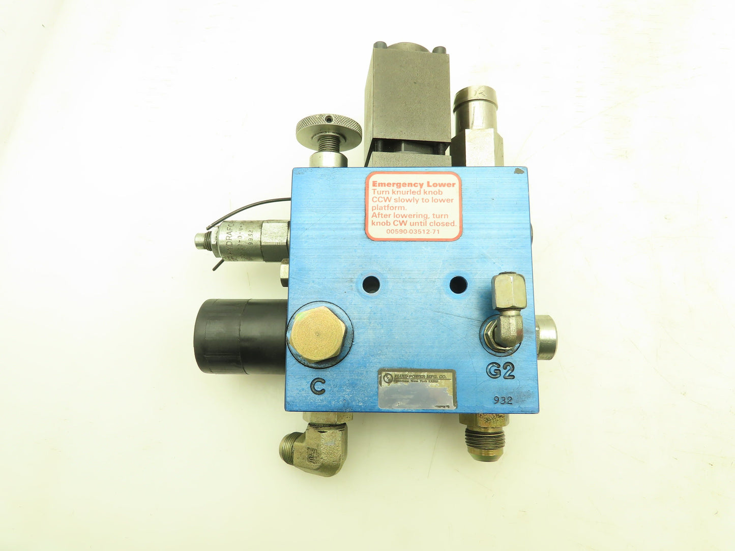Wandfluh PI45-M40 Proportional Solenoid 24VDC Valve Manifold  Raymond Forklift