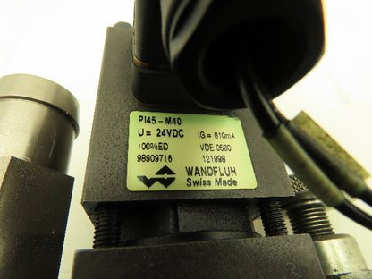 Wandfluh PI45-M40 Proportional Solenoid 24VDC Valve Manifold  Raymond Forklift