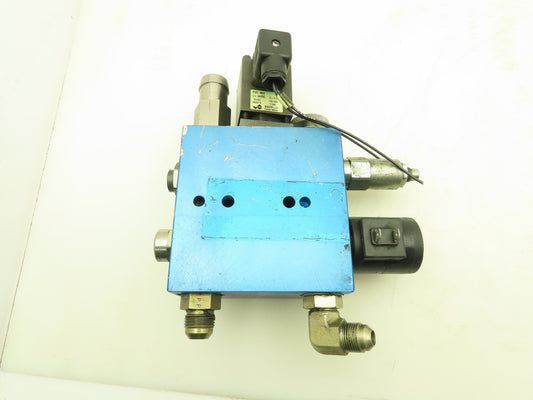 Wandfluh PI45-M40 Proportional Solenoid 24VDC Valve Manifold  Raymond Forklift