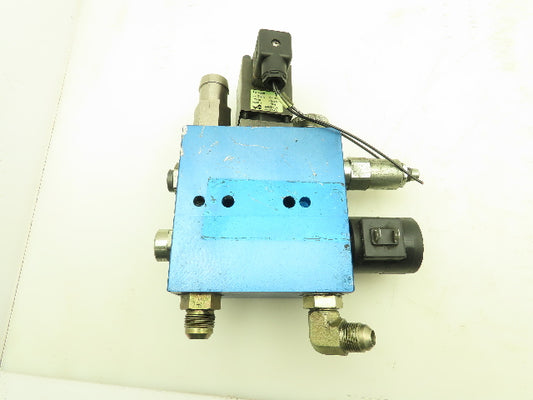 Wandfluh PI45-M40 Proportional Solenoid 24VDC Valve Manifold  Raymond Forklift