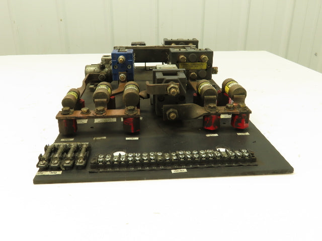Hyster J40XMT Electric Forklift Contactor Fuse Block Control Panel 24V