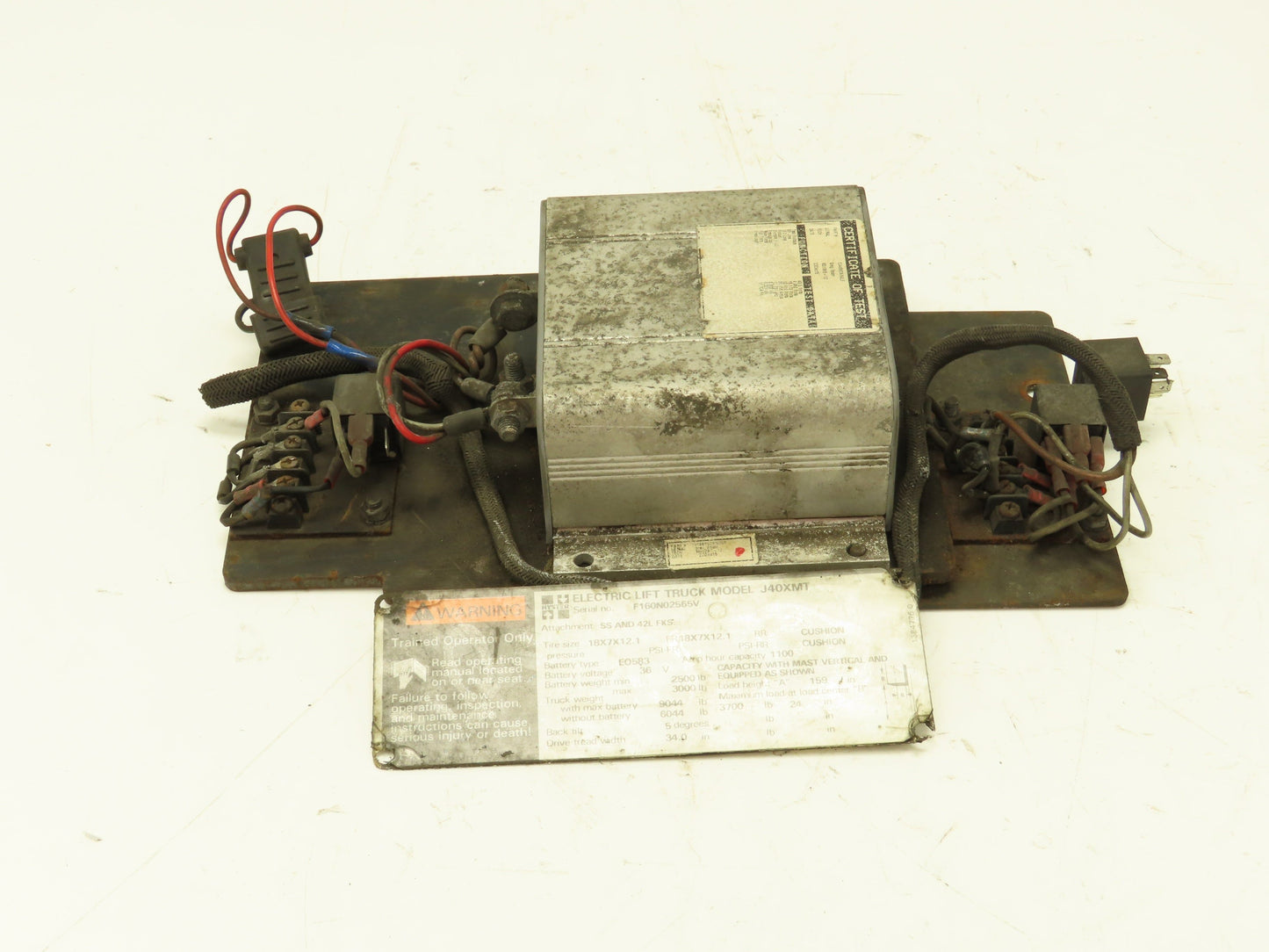 GE IC4486CNV4LF Hyster J40XMT Electric Forklift DC/DC Converter Panel 24/48V