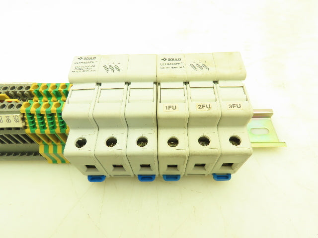 Wieland WK2,5U/D/8113S/V Terminal Blocks 250V Plug In Style Extras Lot of 24