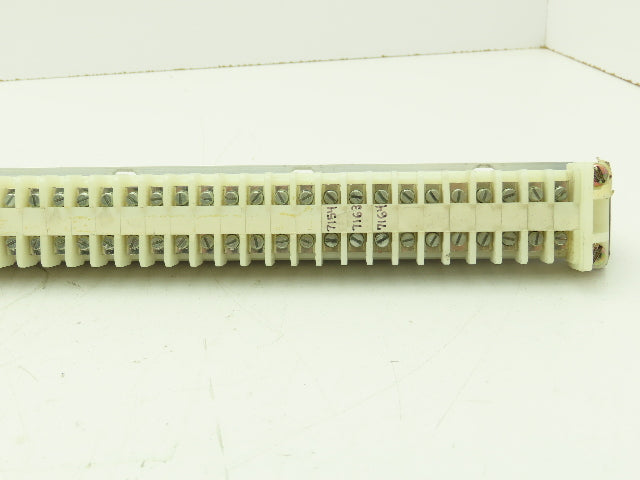 Allen Bradley 1492-F 36" DIN Rail Mount Terminal Block 300V 22-14 Awg Lot of 100