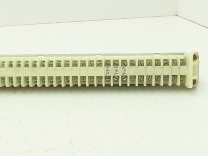 Allen Bradley 1492-F 36" DIN Rail Mount Terminal Block 300V 22-14 Awg Lot of 100
