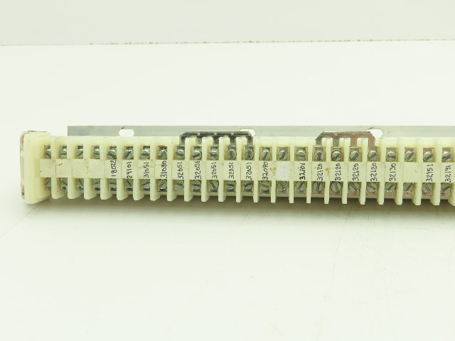 Allen Bradley 1492-F 36" DIN Rail Mount Terminal Block 300V 22-14 Awg Lot of 100
