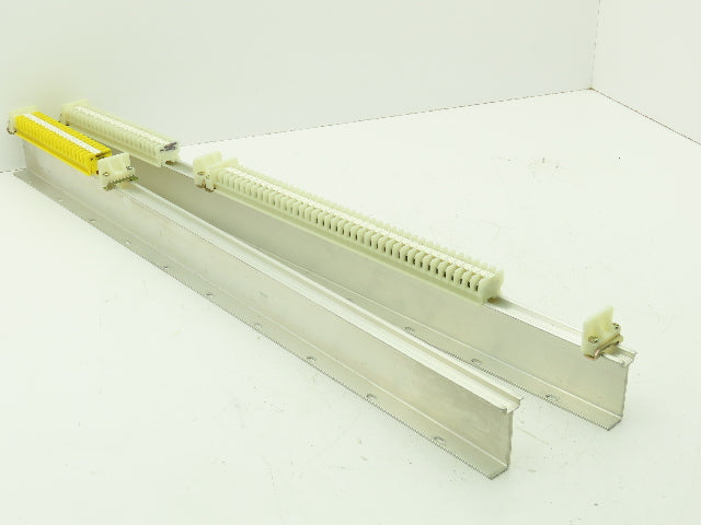 AB 1492-F DIN Rail Mount Terminal Block 300V 22-14 Awg Wholesale Lot of 4000