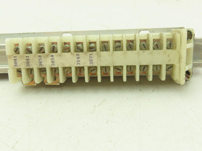 AB 1492-F DIN Rail Mount Terminal Block 300V 22-14 Awg Wholesale Lot of 5000
