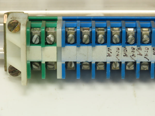 Allen Bradley 1492-F DIN Rail Mount Terminal Block 300V 14 Awg Blue Lot of 535