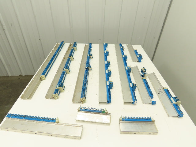 Allen Bradley 1492-F DIN Rail Mount Terminal Block 300V 14 Awg Blue Lot of 535