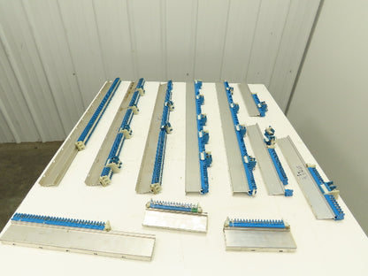 Allen Bradley 1492-F DIN Rail Mount Terminal Block 300V 14 Awg Blue Lot of 535