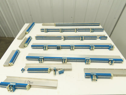 Allen Bradley 1492-F DIN Rail Mount Terminal Block 300V 14 Awg Blue Lot of 535