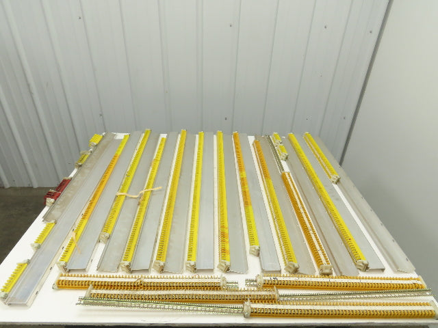 Allen Bradley 1492-F DIN Rail Mount Terminal Block 300V 14G Yellow Lot of 1100