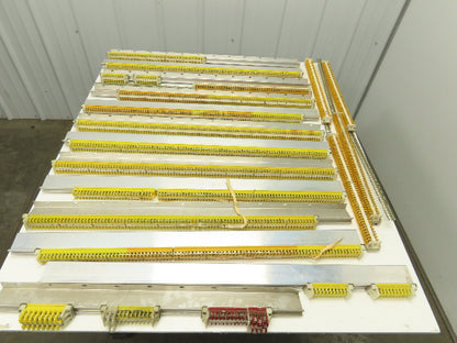 Allen Bradley 1492-F DIN Rail Mount Terminal Block 300V 14G Yellow Lot of 1100