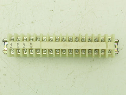 Allen Bradley 1492-F DIN Rail Mount Terminal Block 300V 22-14 Awg Lot of 7000