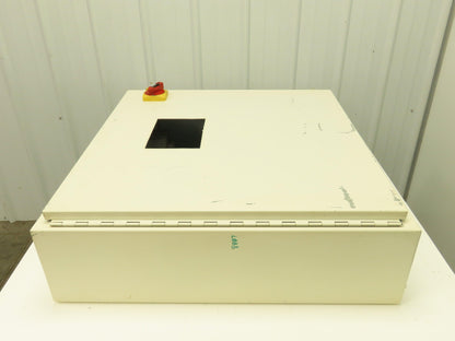 Hoffman A303008LP Electrical Enclosure Control Panel 30x30x8" 30A 3Ph Disconnect