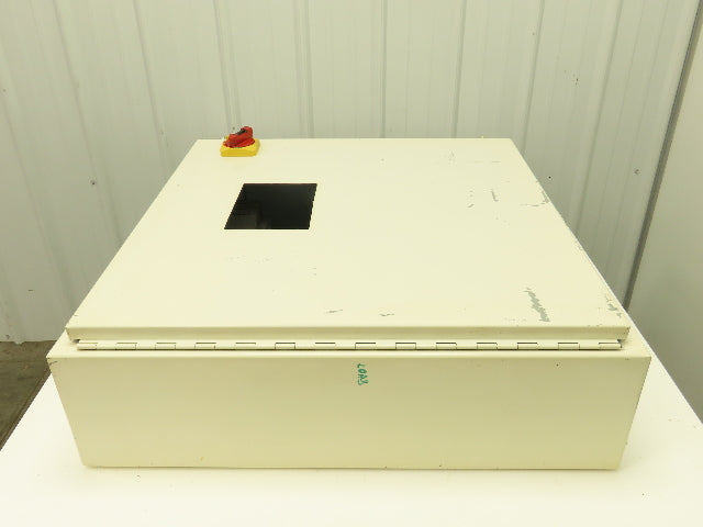 Hoffman A303008LP Electrical Enclosure Control Panel 30x30x8" 30A 3Ph Disconnect