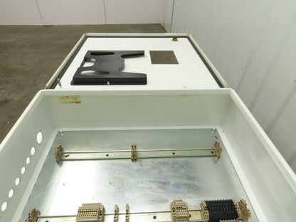 Hoffman A303008LP Electrical Enclosure Control Panel 30x30x8" 30A 3Ph Disconnect