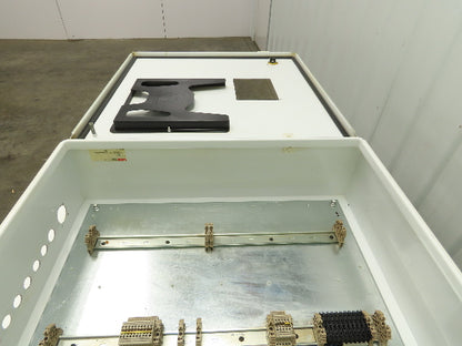 Hoffman A303008LP Electrical Enclosure Control Panel 30x30x8" 30A 3Ph Disconnect