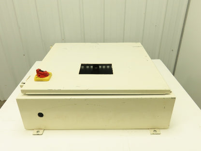 Hoffman A303008LP Electrical Enclosure Control Panel 30x30x8" 30A 3Ph Disconnect