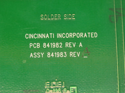 Cincinnati 841983 Laser Control Panel 39 Push Button Switches