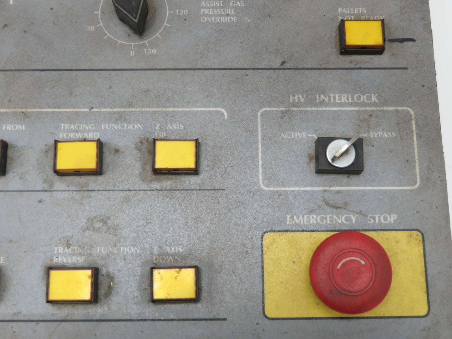 Cincinnati 841983 Laser Control Panel 39 Push Button Switches