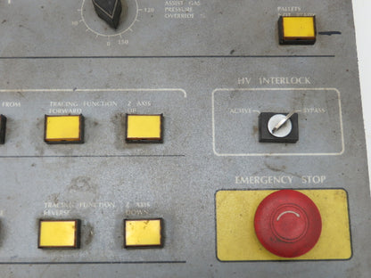 Cincinnati 841983 Laser Control Panel 39 Push Button Switches