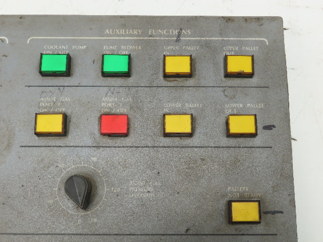 Cincinnati 841983 Laser Control Panel 39 Push Button Switches