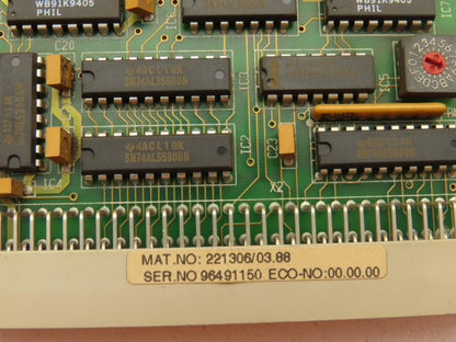 Siemens 580410 Rofin-Sinar Laser Control Board PLC Chassis Rack 14 Slot