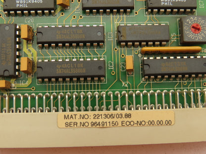 Siemens 580410 Rofin-Sinar Laser Control Board PLC Chassis Rack 14 Slot