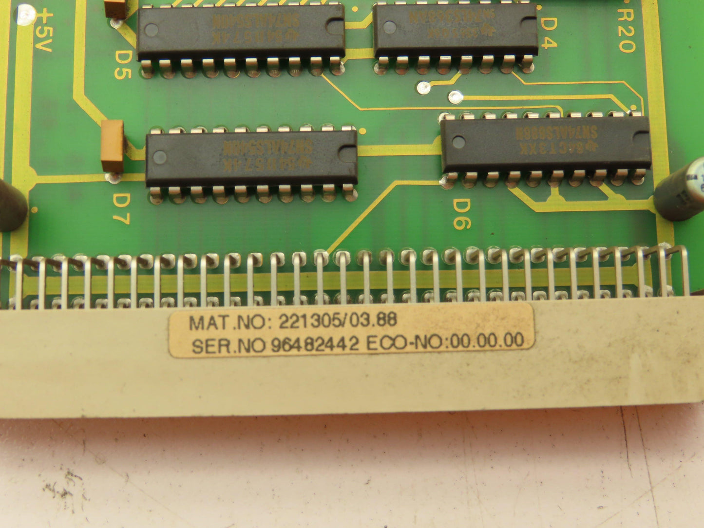 Siemens 580410 Rofin-Sinar Laser Control Board PLC Chassis Rack 14 Slot