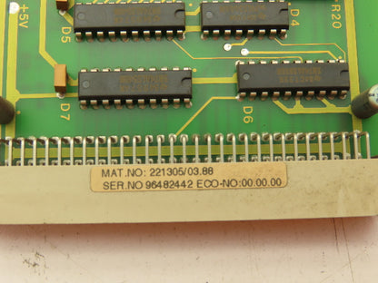 Siemens 580410 Rofin-Sinar Laser Control Board PLC Chassis Rack 14 Slot