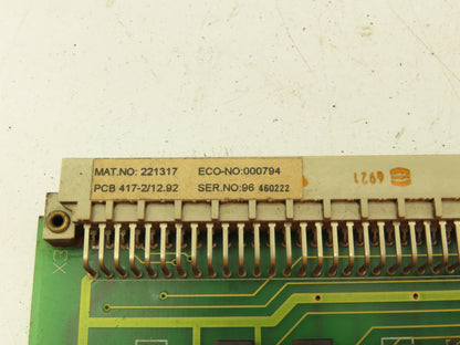 Siemens 580410 Rofin-Sinar Laser Control Board PLC Chassis Rack 14 Slot