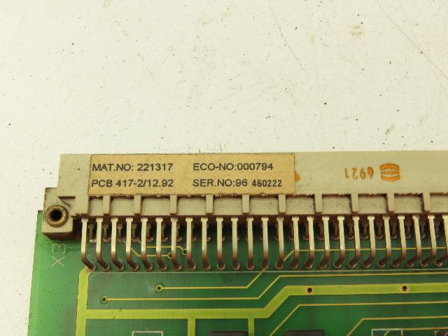 Siemens 580410 Rofin-Sinar Laser Control Board PLC Chassis Rack 14 Slot