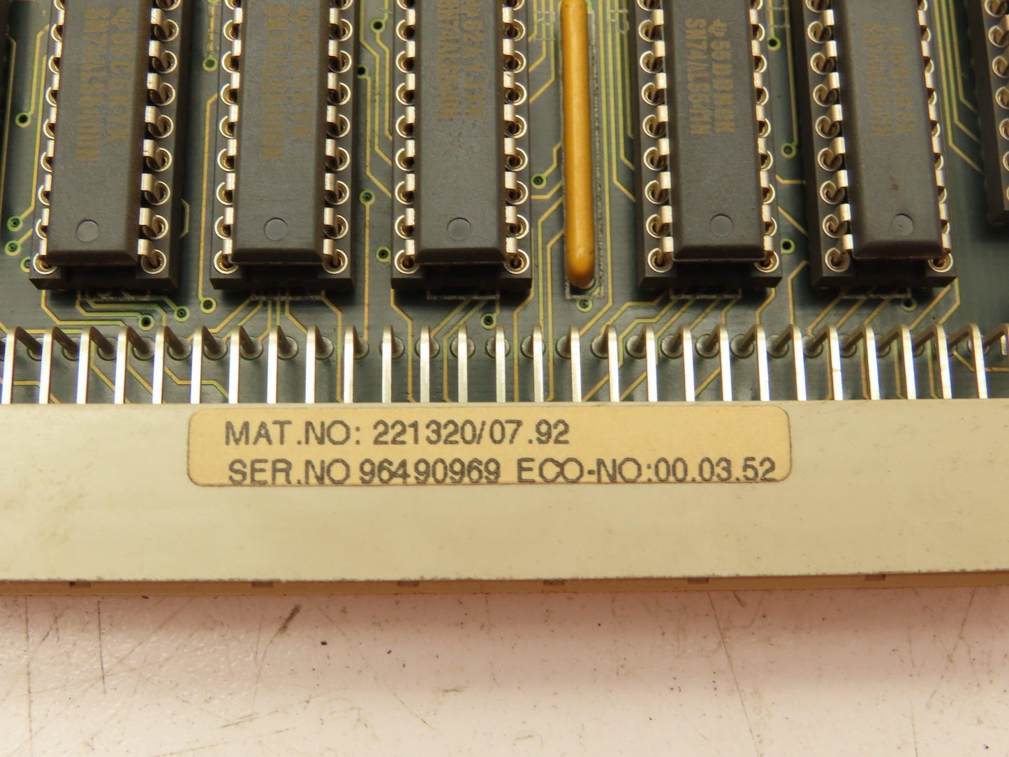 Siemens 580410 Rofin-Sinar Laser Control Board PLC Chassis Rack 14 Slot