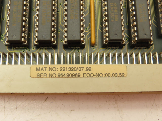 Siemens 580410 Rofin-Sinar Laser Control Board PLC Chassis Rack 14 Slot