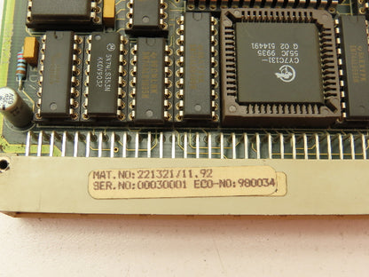 Siemens 580410 Rofin-Sinar Laser Control Board PLC Chassis Rack 14 Slot