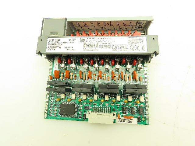 Spectrum Control 1746SC-OAP8I SLC 500 Output Module 8 Point Isolated Ser B