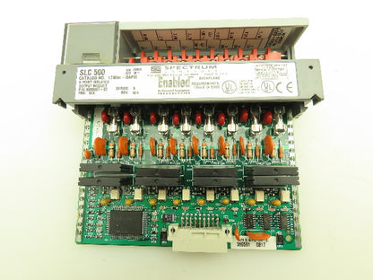 Spectrum Control 1746SC-OAP8I SLC 500 Output Module 8 Point Isolated Ser B