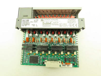 Spectrum Control 1746SC-OAP8I SLC 500 Output Module 8 Point Isolated Ser B