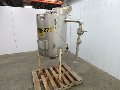 Nova Fabricating Stainless Steel Day Tank 120 Gallon API Standard 650 Storage