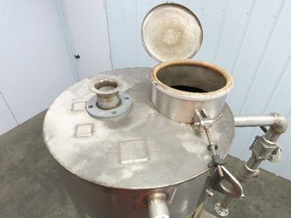 Nova Fabricating Stainless Steel Day Tank 120 Gallon API Standard 650 Storage